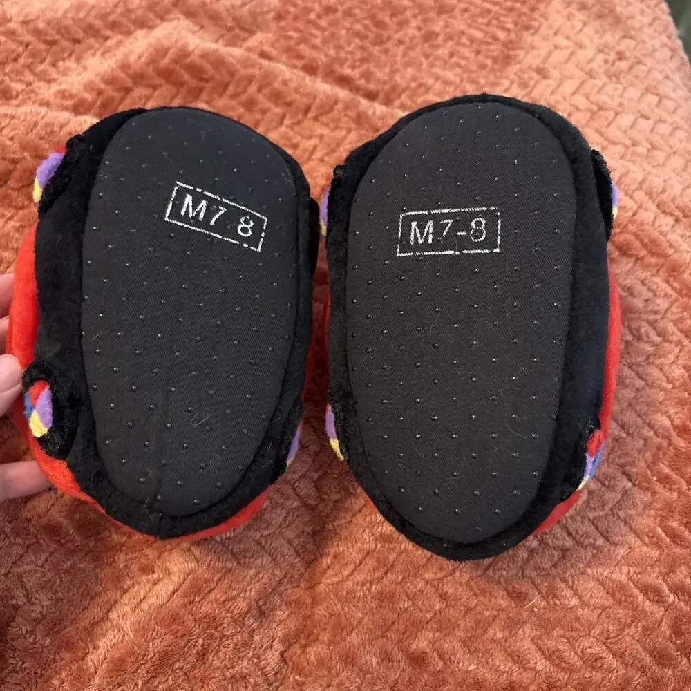 Wiggles 2005 Big Red Car Toddler Shoe House Slippers -Size 7-8c